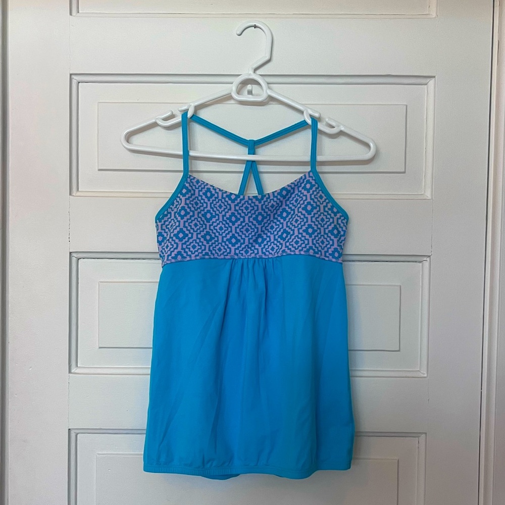 Ivivva Blue Racerback Tank Top - Picture 5 of 6